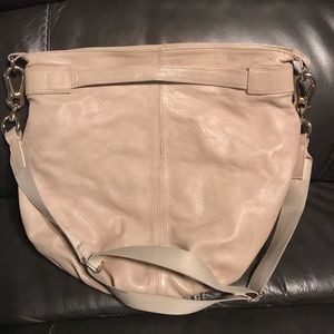 Liebeskind Beige Leather Bucket Tote/Shoulder Bag